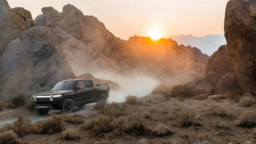 Rivian R1T pickup truck