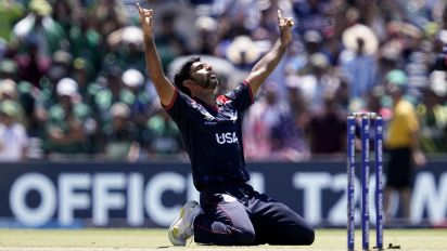Yahoo Sports - Team USA, participating in its first World Cup, defeated cricket powerhouse Pakistan by five runs in a tiebreaking super