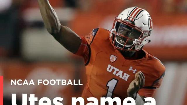 Tyler Huntley named Utah's starting QB over Troy Williams