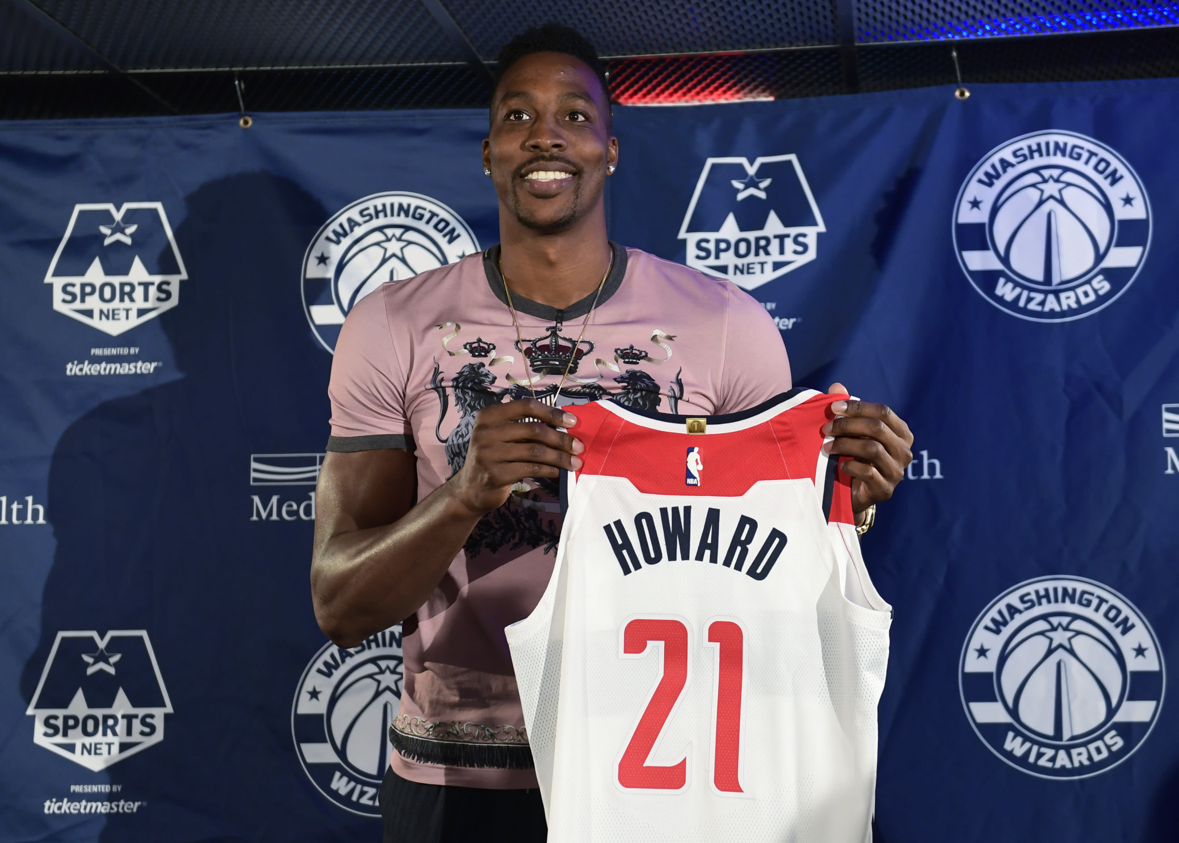 dwight howard jersey wizards