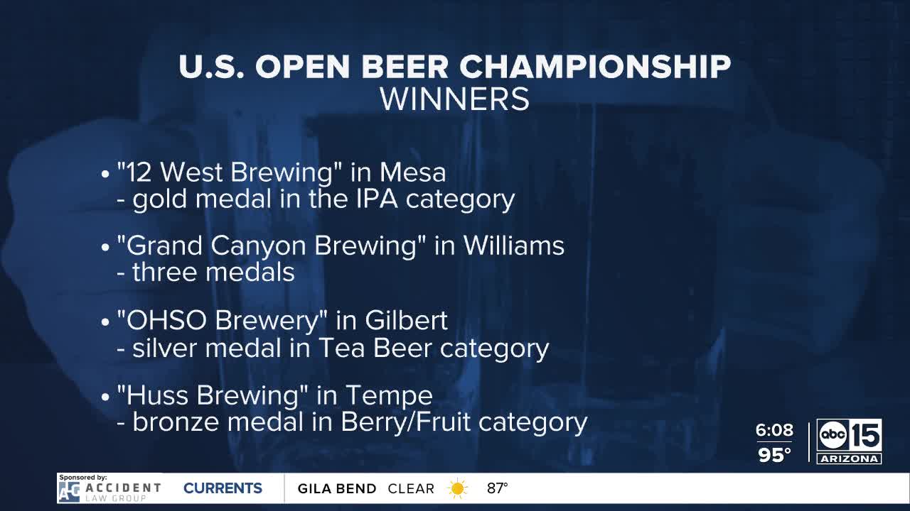 2022 U.S. Open Beer Championship Medal Winners - U.S. Open Beer