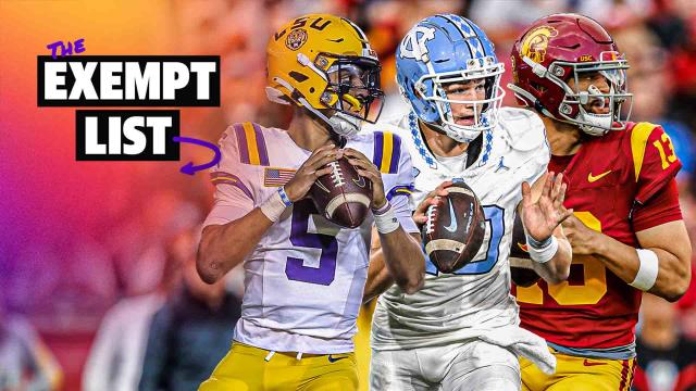 Who’s the best QB in the 2024 NFL Draft: Drake Maye, Caleb Williams or Jayden Daniels? | The Exempt List