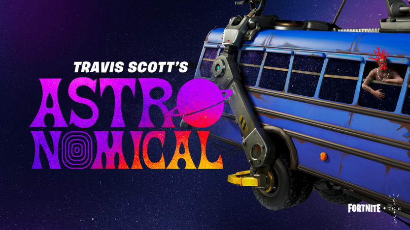 Travis Scott's 'Astronomical' experience in 'Fortnite'