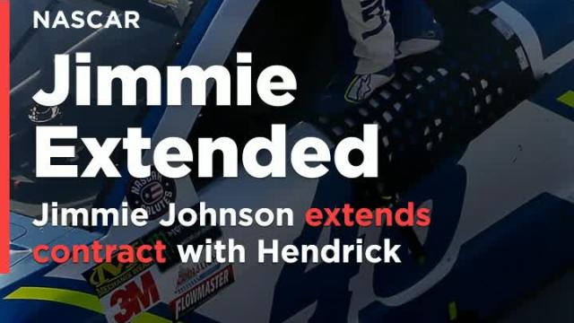 Jimmie Johnson extends contract with Hendrick Motorsports through 2020