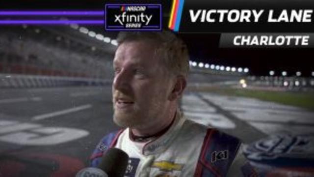 Justin Allgaier ‘speechless’ after Charlotte win