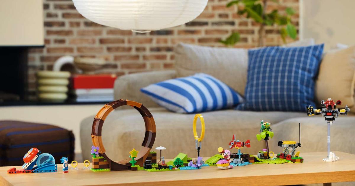 Lego’s new ‘Sonic the Hedgehog’ sets are all about speed