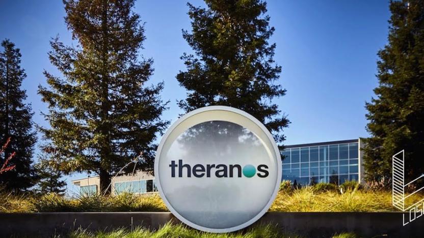 Theranos; logo by L-Dopa