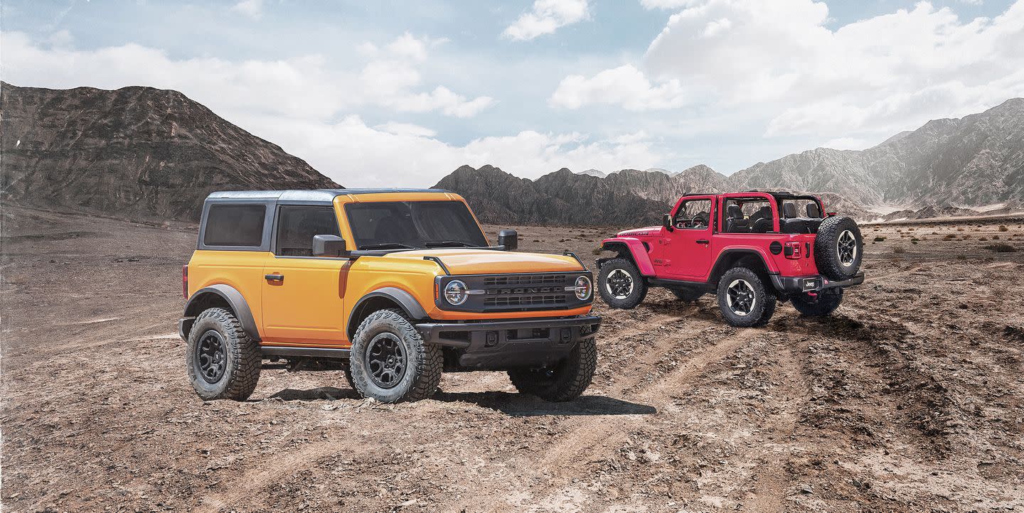 Ford Bronco vs. Jeep Wrangler The War Begins