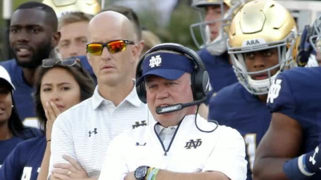 How hot is Brian Kelly's seat at Notre Dame after Georgia loss?