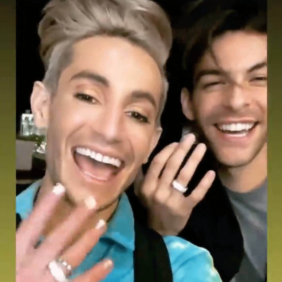 Ariana Grandes Brother Frankie Grande Is Engaged To Hale Leon