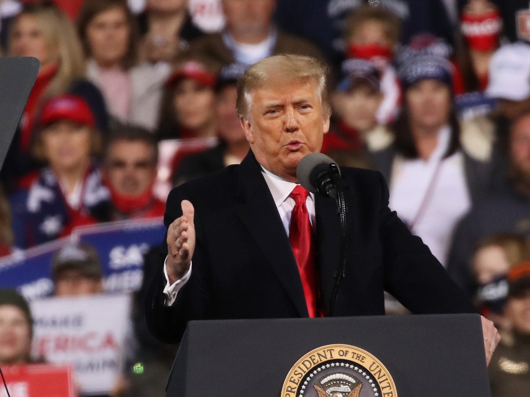 Trump Urges People To Get Ready To Vote In Georgia Just Hours After Calling The Senate Runoff Elections Both Illegal And Invalid