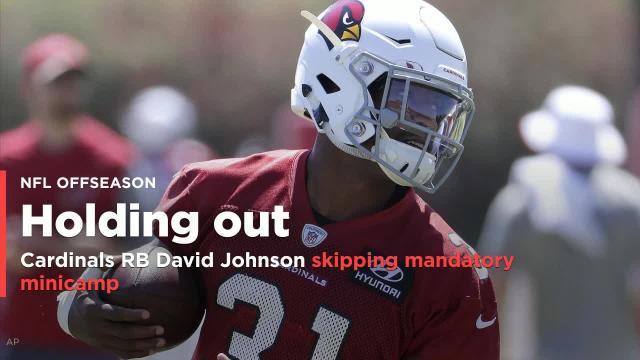 David Johnson looking for a new contract, skipping mandatory Cardinals minicamp
