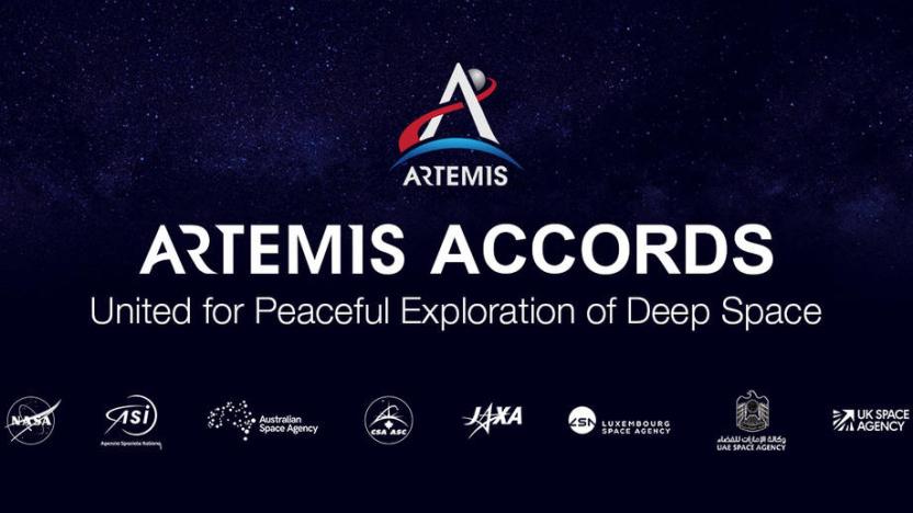 NASA Artemis Accords founding members