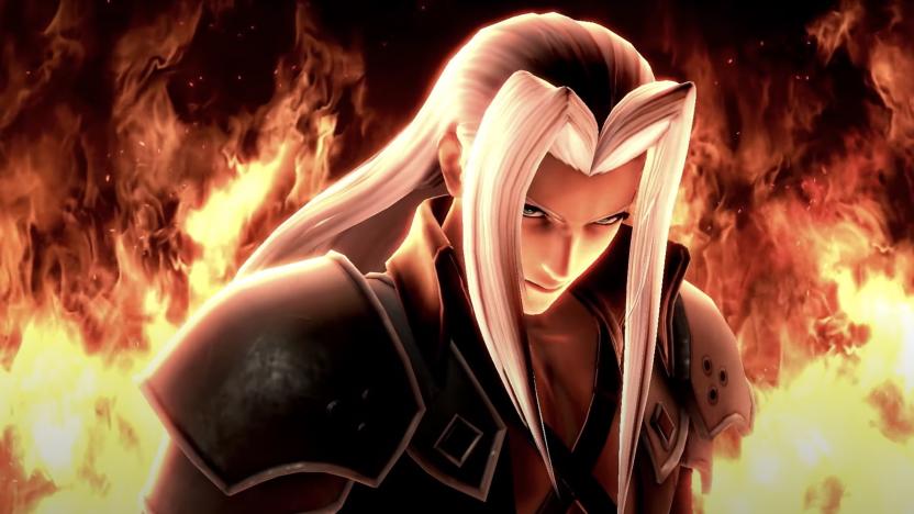 Sephiroth in SSBU