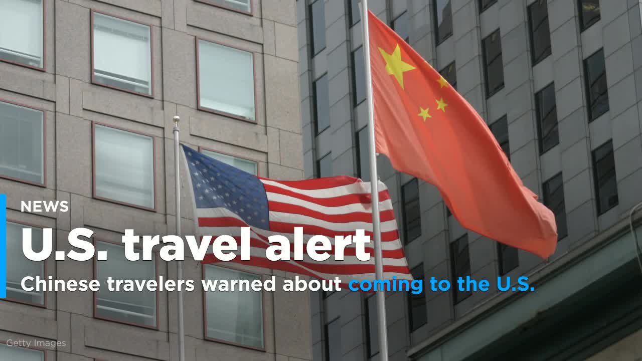 china us travel warning