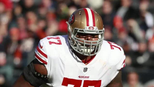 49ers trade tackle Trent Brown to New England for third-round pick