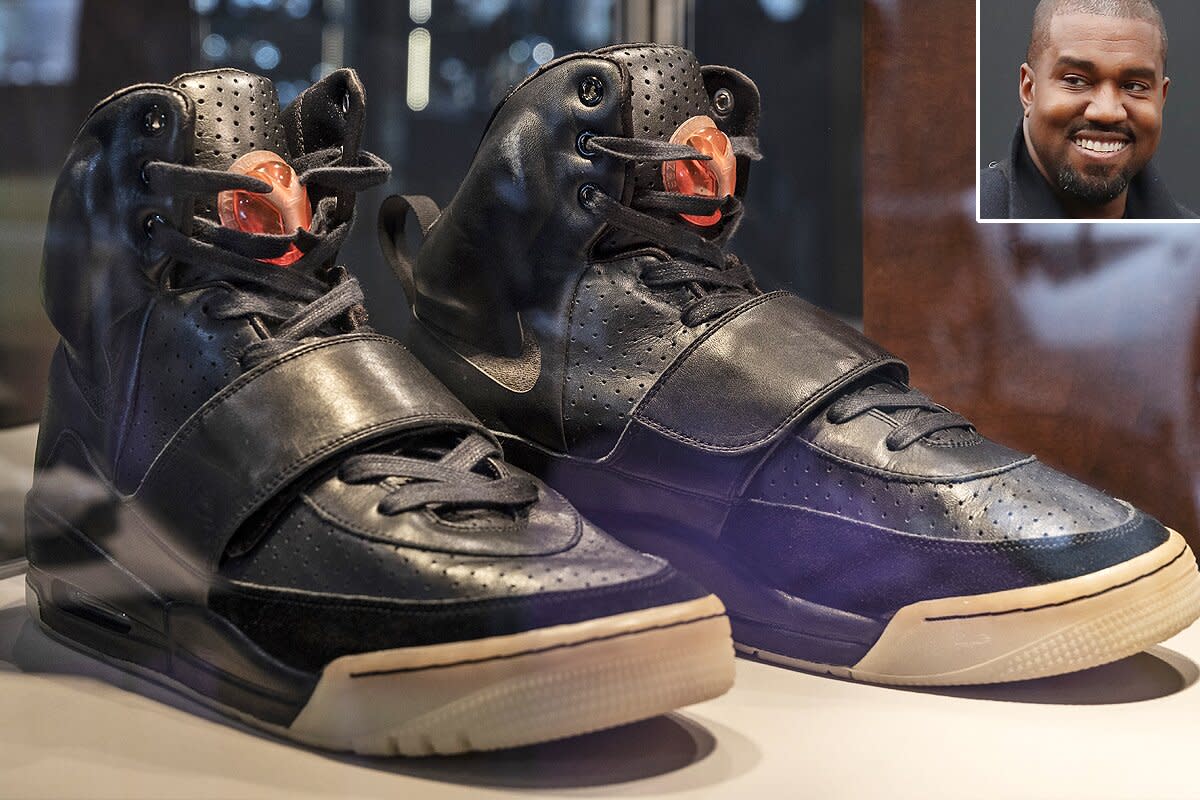 Kanye West's Nike Air Yeezy 1 Sneakers Sell for RecordBreaking 1.8