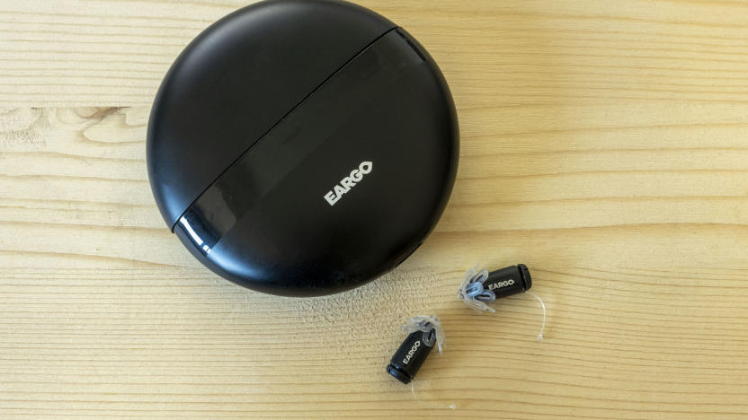 Eargo 5 smart hearing aid.