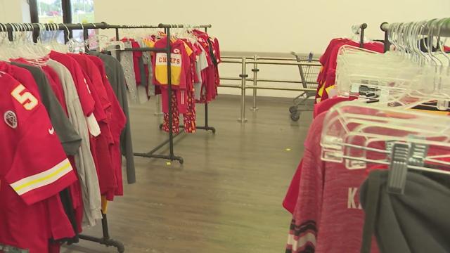 Goodwill selling Chiefs gear ahead of season opener; proceeds go