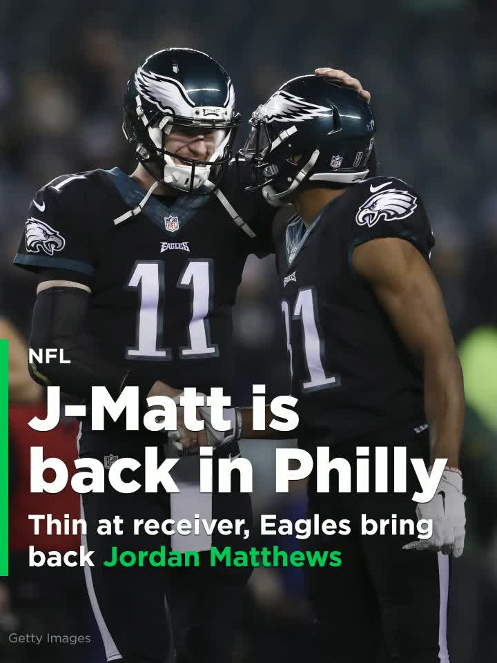 WR Jordan Matthews Is Back