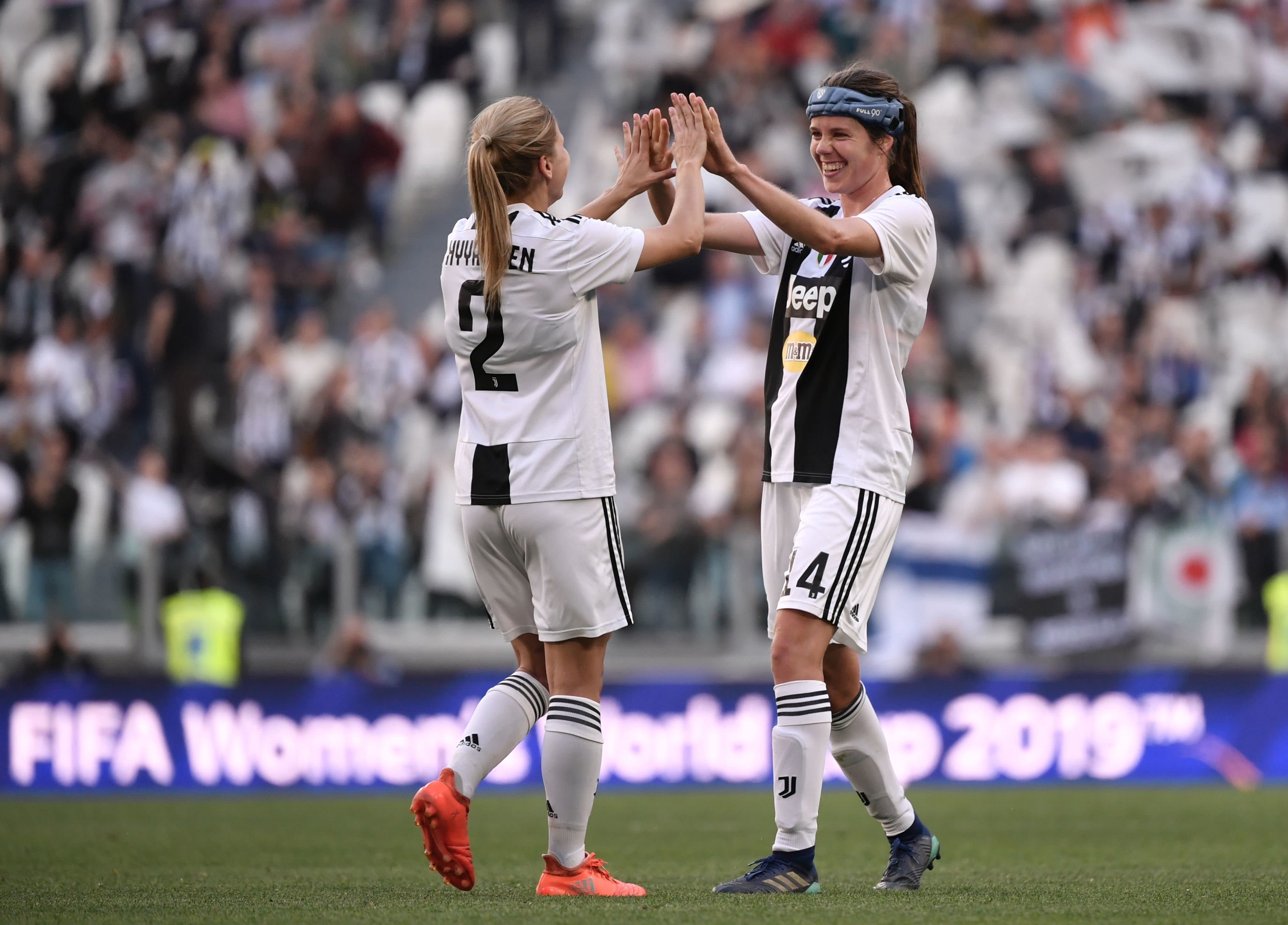 Juventus-Fiorentina sets attendance record for women's club match in Italy