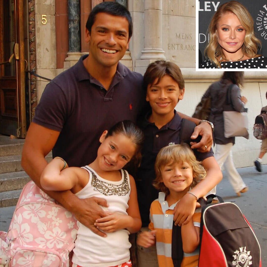 Kelly Ripa Shares The Cutest First Day Of School Photo Of Her 3 Kids