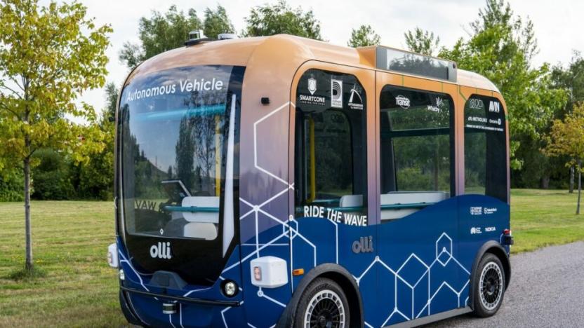 olli autonomous shuttle