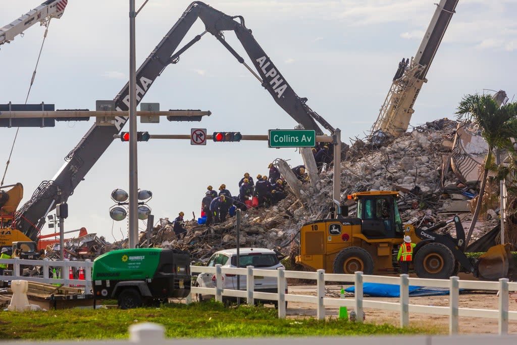 Miami building collapse: Rescue worker rules out likelihood of any more survivor..