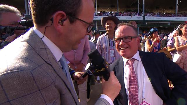 Pretty Mischievous' trainer 'ecstatic' after Oaks