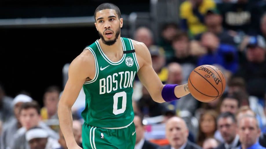 Jayson Tatum decanta un posible duelo de Playoffs