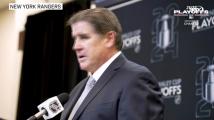 Peter Laviolette reacts to Rangers' impressive 4-3 win over the Hurricanes