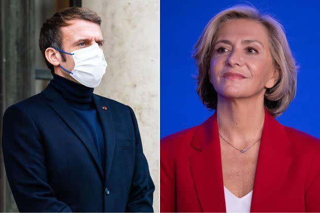 Emmanuel Macron creuse lu0027écart face à Valérie Pécresse, selon un 