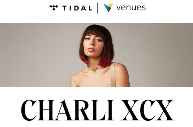 Charli XCX Tidal and Oculus Venues concert
