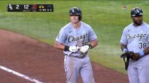 WATCH: Andrew Vaughn hits 2 RBI-single in 9th inning