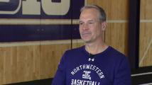 Northwestern's Chris Collins talks about his father Doug Collins' hall of fame induction