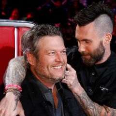 Blake Shelton Admits It's 'Hard' to See Adam Levine Leave 'The Voice' After 16 Seasons Together (Exclusive)