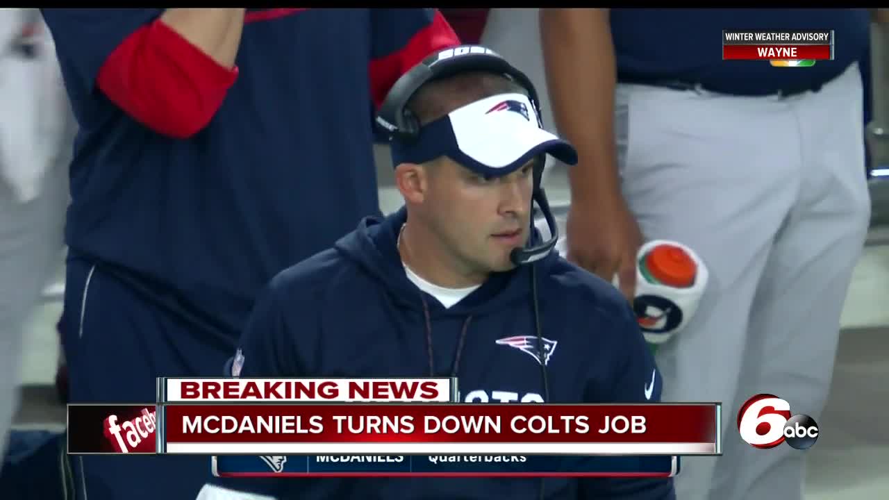 Josh McDaniels changes mind and won't become Indianapolis Colts' head coach  – The Denver Post