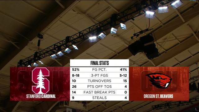 Recap: No. 2 Stanford women's basketball clinches Pac-12 regular-season title with 87-63 win at Oregon State