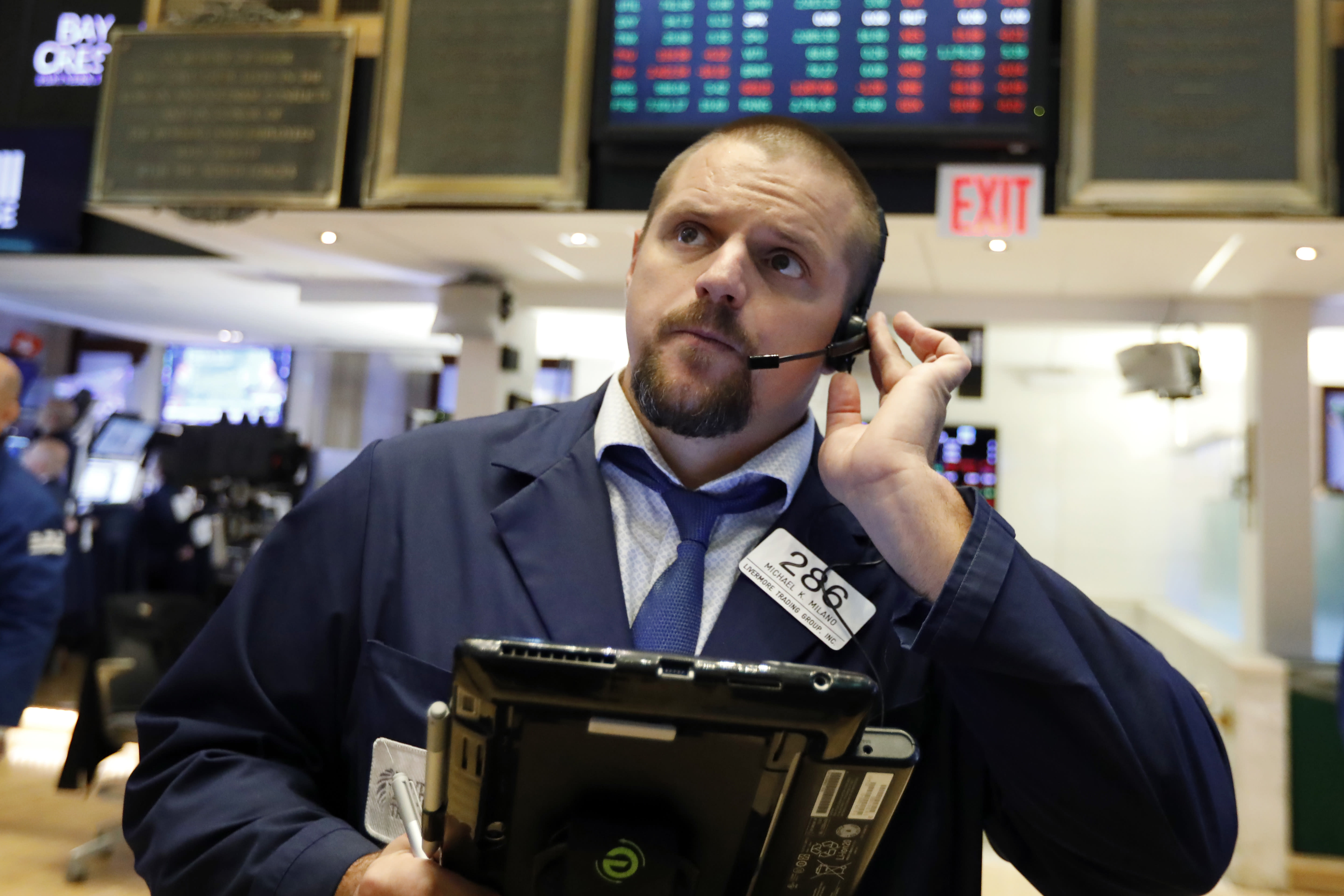 Dow Jones Industrial Average, S&P 500 trade at record highs