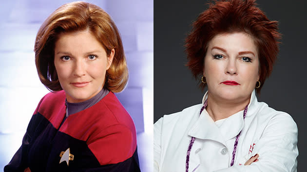 Krage slå Fæstning From 'Star Trek' Captain to Prison Chef: You Won't Recognize Kate Mulgrew  in 'Orange Is the New Black'