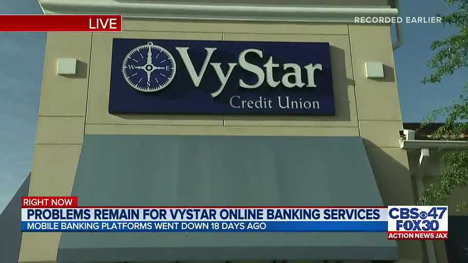 Problems remain for Vystar online banking services