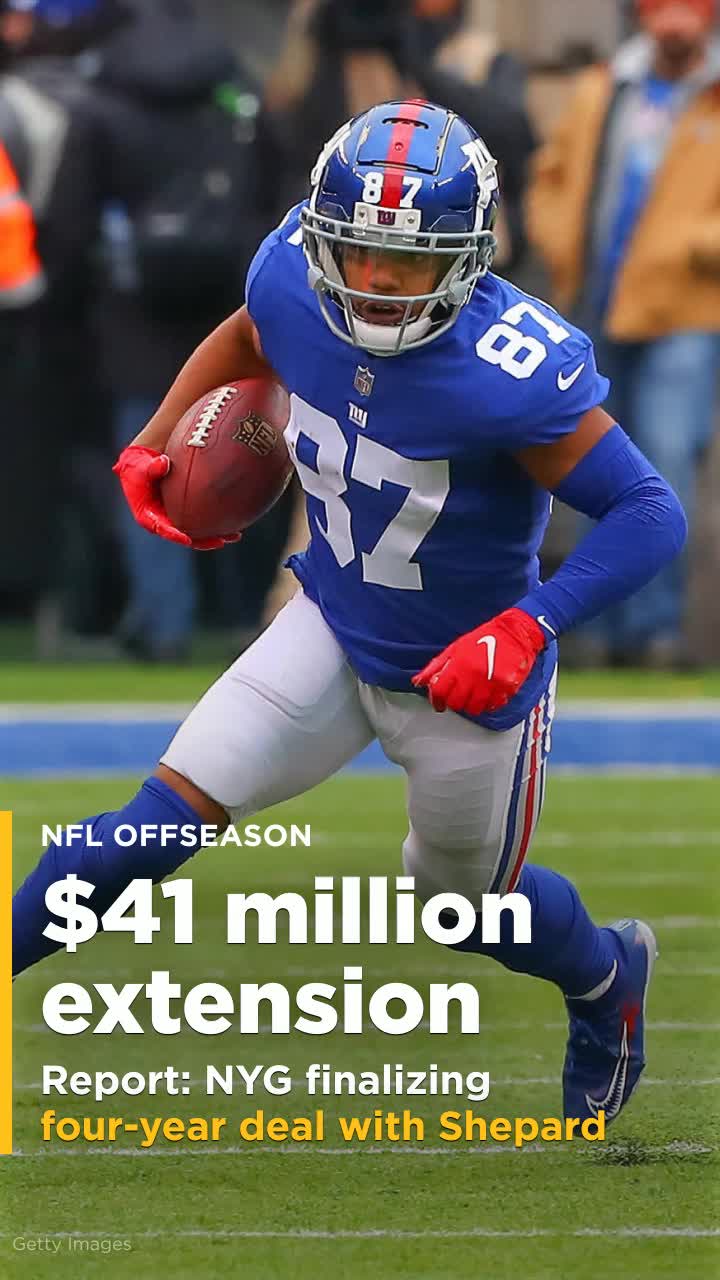 Report: Giants finalizing four-year, $41 million deal with Sterling Shepard