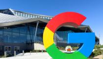 SAN JOSE, CA - JANUARY 20: A signage is displayed outside Google's new Bay View campus on January 20, 2023 in San Jose, California. (Photo by Zhang Yi/VCG via Getty Images)