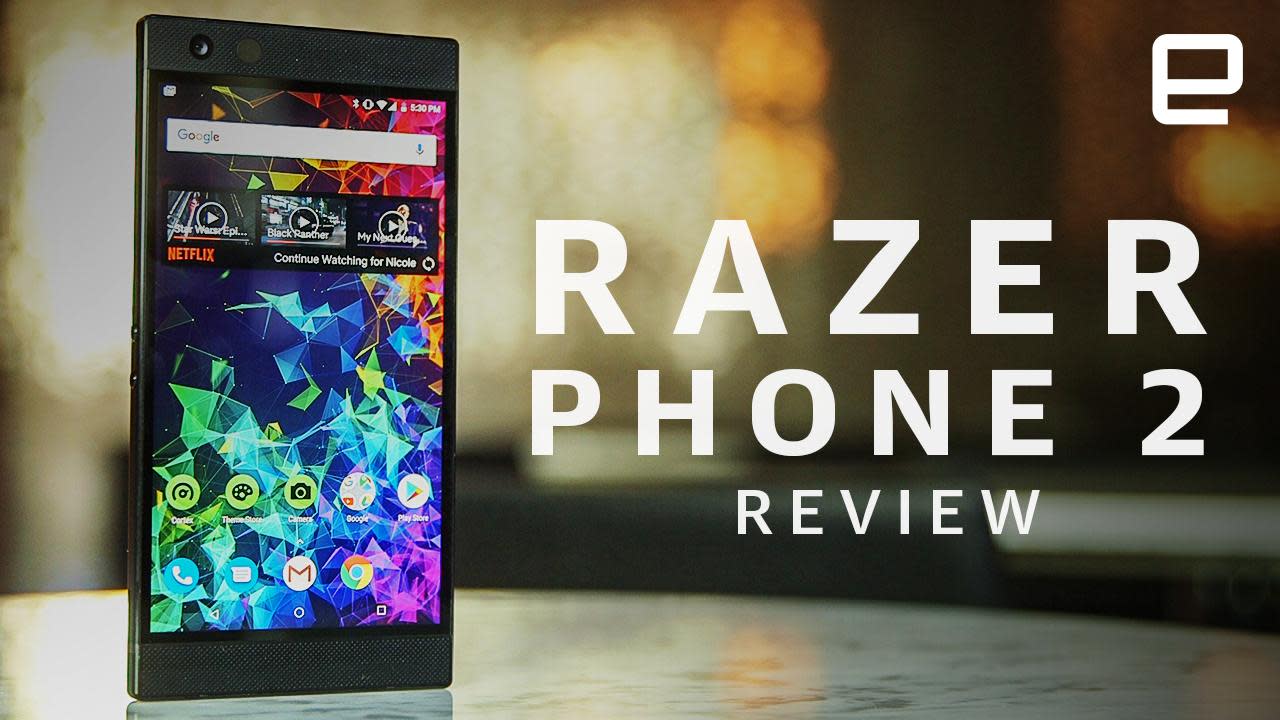 razor phone touch screen