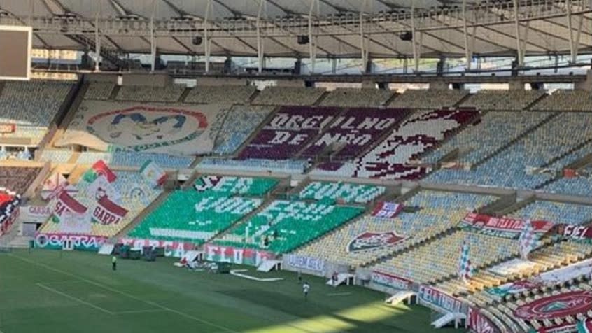 Mauro Cezar critica mosaico feito pela torcida do ...