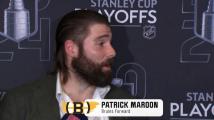 Patrick Maroon's passionate media availability with B's season on the line