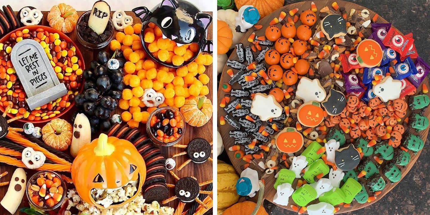 These Halloween Candy Charcuterie Boards Will Inspire You To Make Your Own Spooky Creation