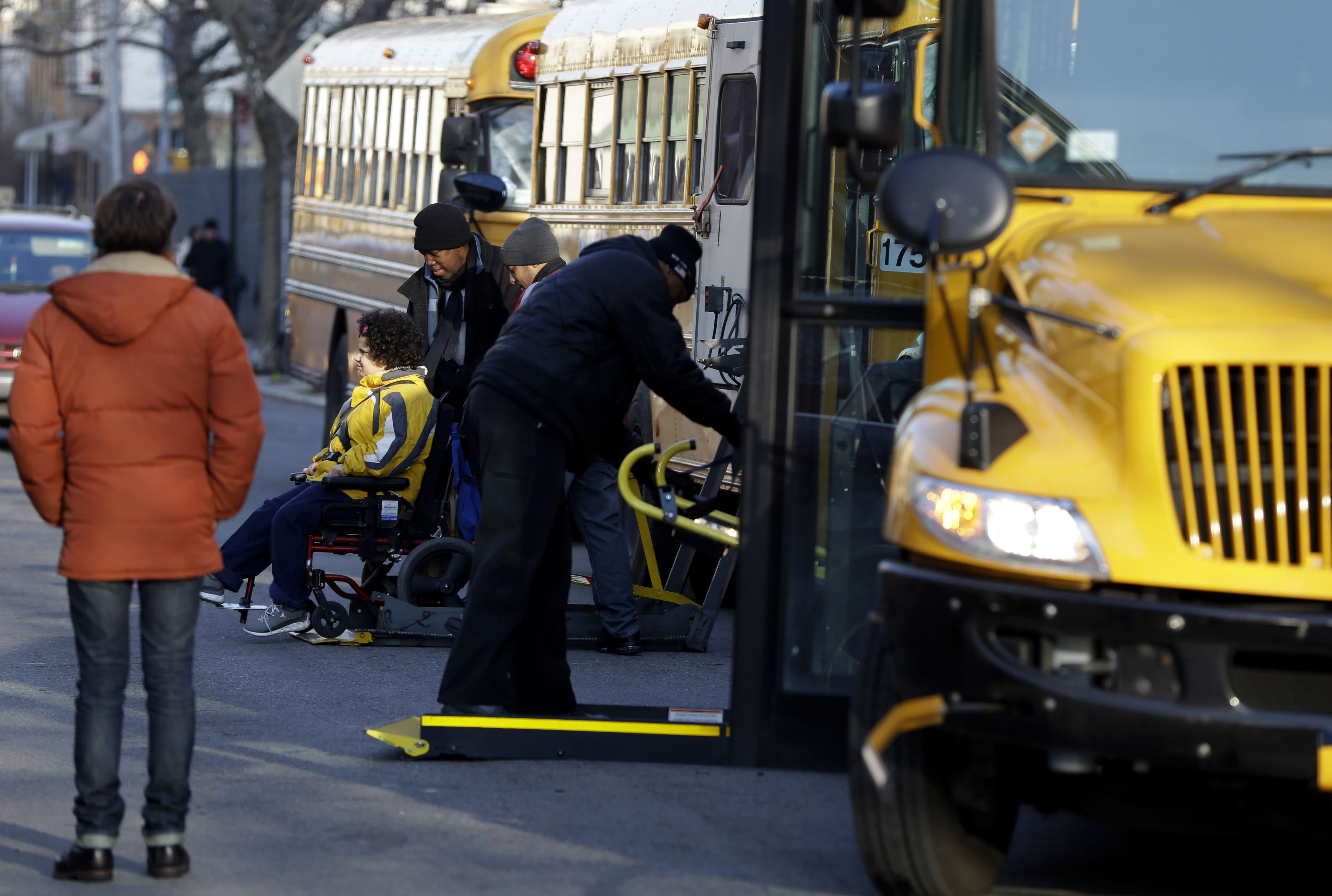 NYC school bus service resumes after strike