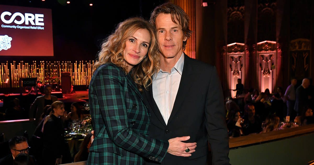 Julia Roberts Steps Out For Rare Date Night With Husband Danny Moder At A List Charity Event