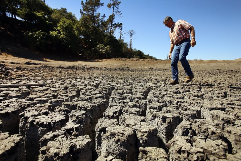 California's rainy season is starting about a month later than it did